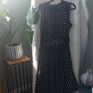 City chic polkadot dress
